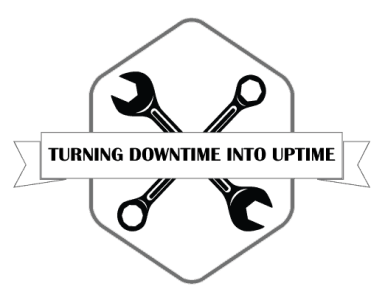 Logo graphic of Turning Downtime Into Uptime